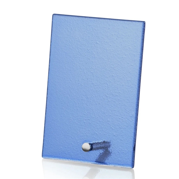 Atchison Blue Rectangle Award - Silver - Atchison Blue Rectangle Award - Silver - Image 7 of 7