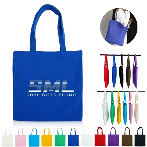 14"x16" Portable Pure Cotton Grocery Shopping Tote Bag - 14"x16" Portable Pure Cotton Grocery Shopping Tote Bag - Image 0 of 2