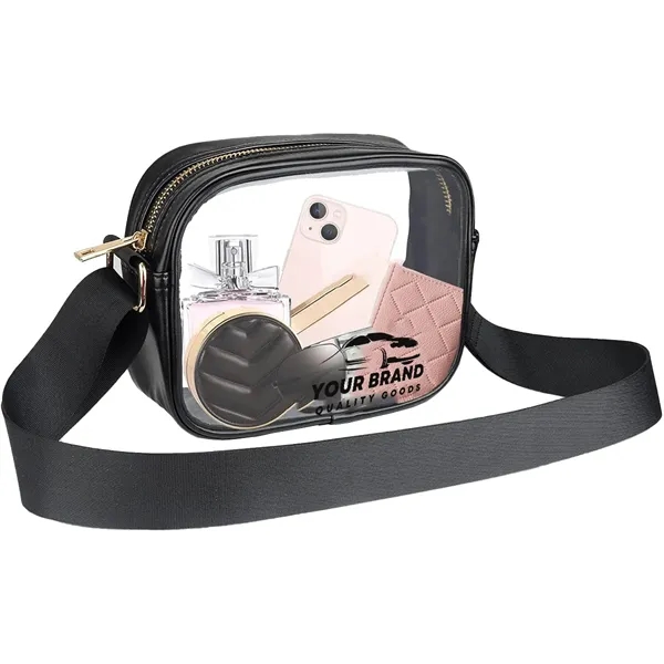 Custom Concerts Sports Events Festivals Clear Crossbody Bag - Custom Concerts Sports Events Festivals Clear Crossbody Bag - Image 0 of 5
