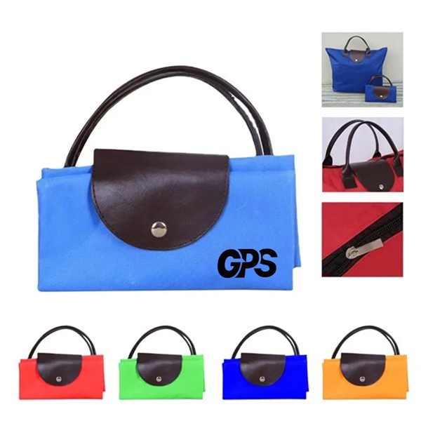 600D Oxford Cloth Shopping Folding Storage Bag - 600D Oxford Cloth Shopping Folding Storage Bag - Image 0 of 3
