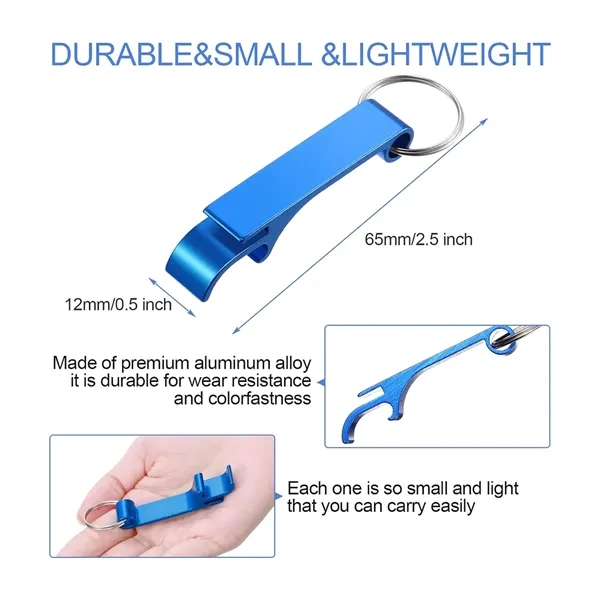 Compact Bottle Can Jar Opener Key Chain - Compact Bottle Can Jar Opener Key Chain - Image 1 of 4