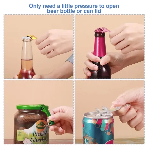 Compact Bottle Can Jar Opener Key Chain - Compact Bottle Can Jar Opener Key Chain - Image 2 of 4