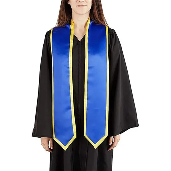 66" Unisex Graduation Honor Stole - 66" Unisex Graduation Honor Stole - Image 2 of 2