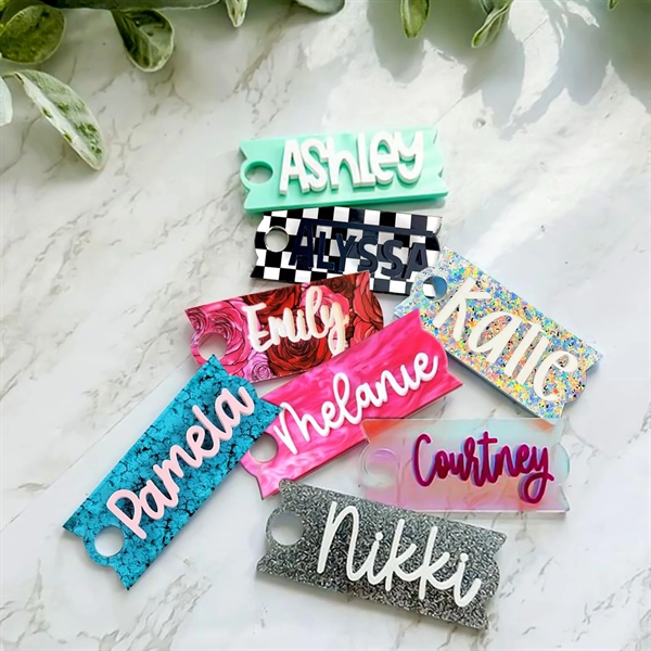 40oz tumbler name plate/ Stanley Topper - 40oz tumbler name plate/ Stanley Topper - Image 3 of 6