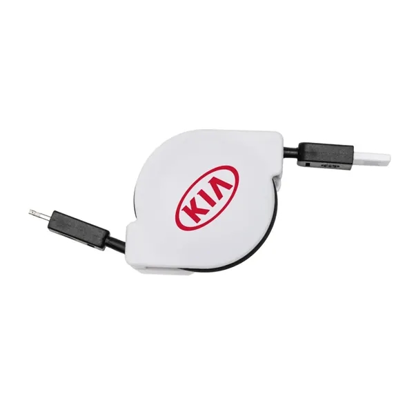 Dual Retractable Charging Cable - Dual Retractable Charging Cable - Image 0 of 1