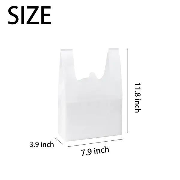 Reusable T-Shirt Style Small Plastic Bag - Reusable T-Shirt Style Small Plastic Bag - Image 1 of 2