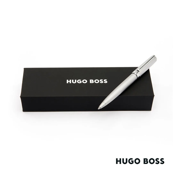 Hugo Boss® Gear Brushed Ballpoint Pen - Hugo Boss® Gear Brushed Ballpoint Pen - Image 4 of 11