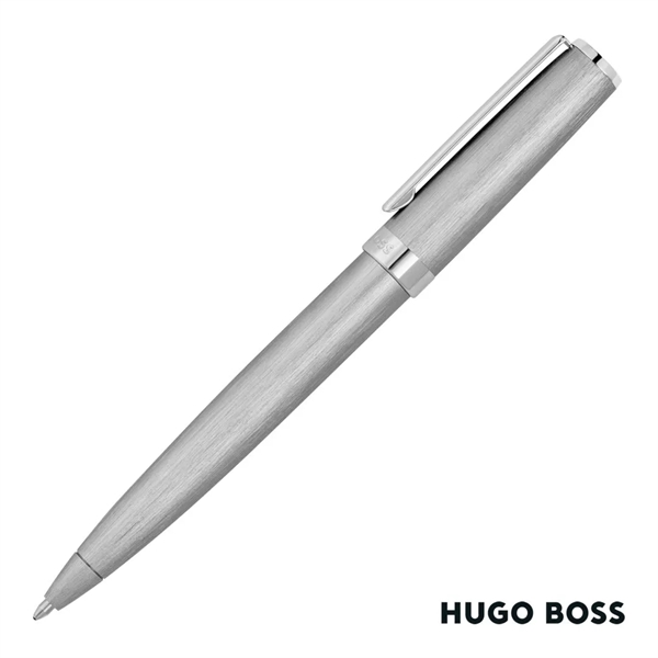 Hugo Boss® Gear Brushed Ballpoint Pen - Hugo Boss® Gear Brushed Ballpoint Pen - Image 7 of 11