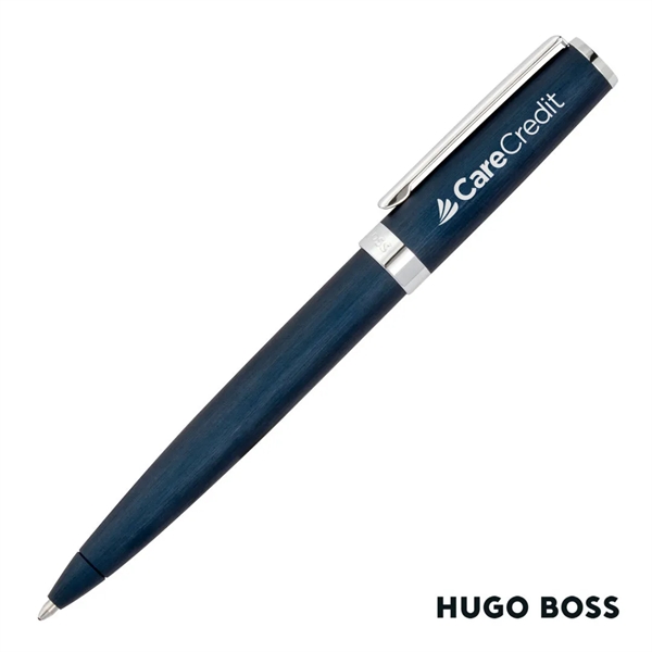 Hugo Boss® Gear Brushed Ballpoint Pen - Hugo Boss® Gear Brushed Ballpoint Pen - Image 10 of 11
