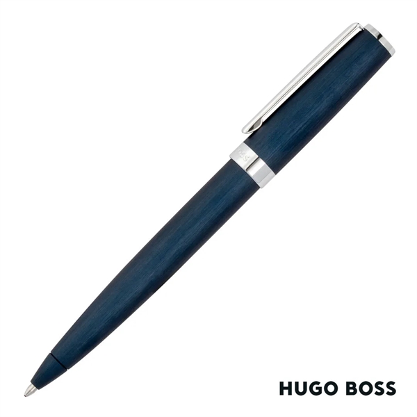 Hugo Boss® Gear Brushed Ballpoint Pen - Hugo Boss® Gear Brushed Ballpoint Pen - Image 11 of 11