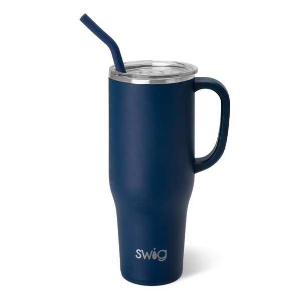 40 oz SWIG® Stainless Steel Insulated Mega Tumbler Mug - 40 oz SWIG® Stainless Steel Insulated Mega Tumbler Mug - Image 0 of 20