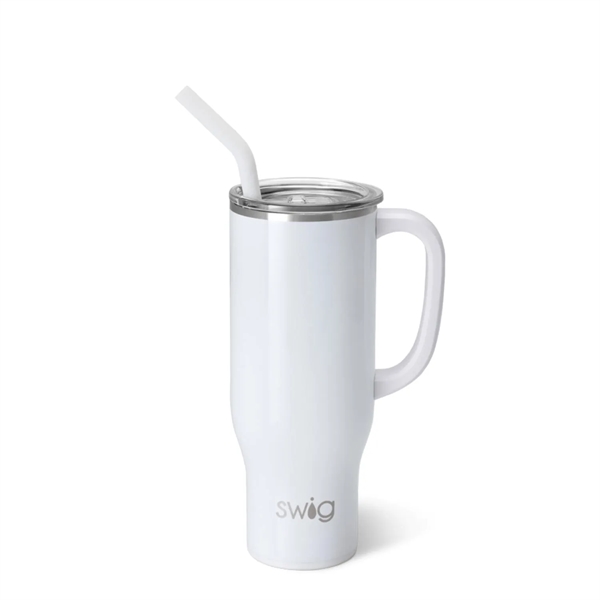 30 oz SWIG® Stainless Steel Insulated Mega Tumbler Mug - 30 oz SWIG® Stainless Steel Insulated Mega Tumbler Mug - Image 19 of 20