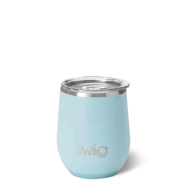 12 oz SWIG® Stainless Steel Insulated Stemless Tumbler - 12 oz SWIG® Stainless Steel Insulated Stemless Tumbler - Image 3 of 7