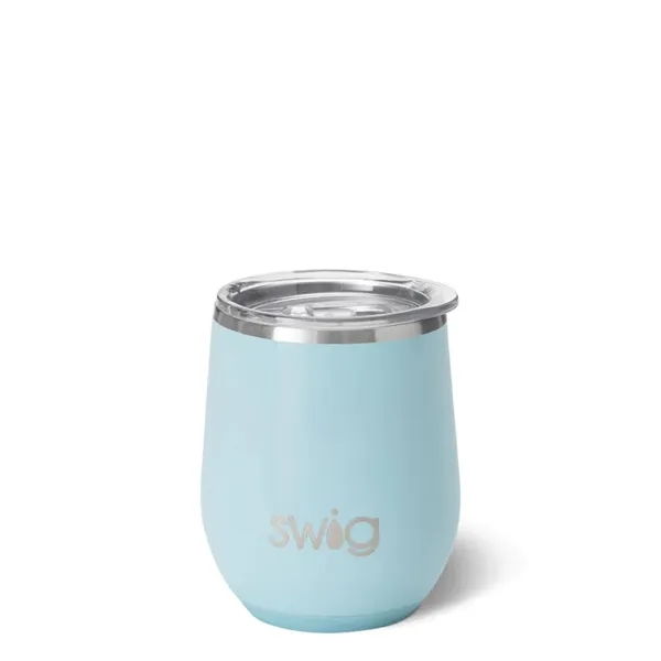 12 oz SWIG® Stainless Steel Insulated Stemless Tumbler - 12 oz SWIG® Stainless Steel Insulated Stemless Tumbler - Image 3 of 8