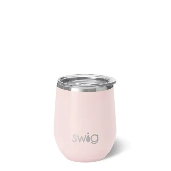 12 oz SWIG® Stainless Steel Insulated Stemless Tumbler - 12 oz SWIG® Stainless Steel Insulated Stemless Tumbler - Image 4 of 7