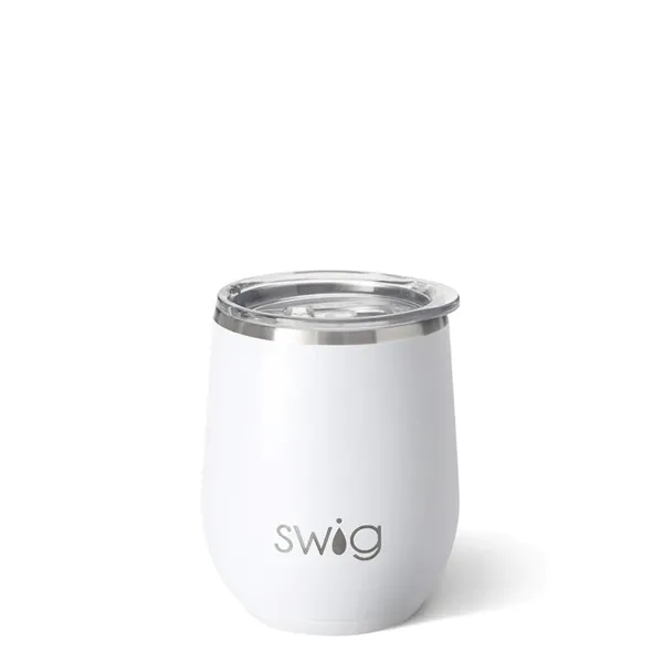 12 oz SWIG® Stainless Steel Insulated Stemless Tumbler - 12 oz SWIG® Stainless Steel Insulated Stemless Tumbler - Image 7 of 7