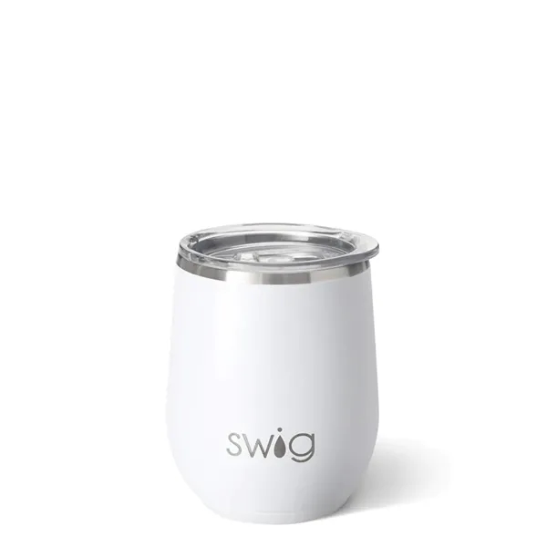 12 oz SWIG® Stainless Steel Insulated Stemless Tumbler - 12 oz SWIG® Stainless Steel Insulated Stemless Tumbler - Image 7 of 8