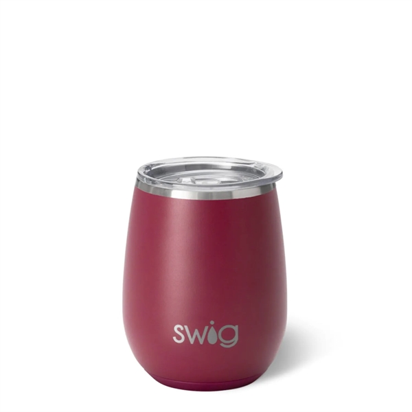 14 oz SWIG® Stainless Steel Insulated Stemless Tumbler - 14 oz SWIG® Stainless Steel Insulated Stemless Tumbler - Image 8 of 16