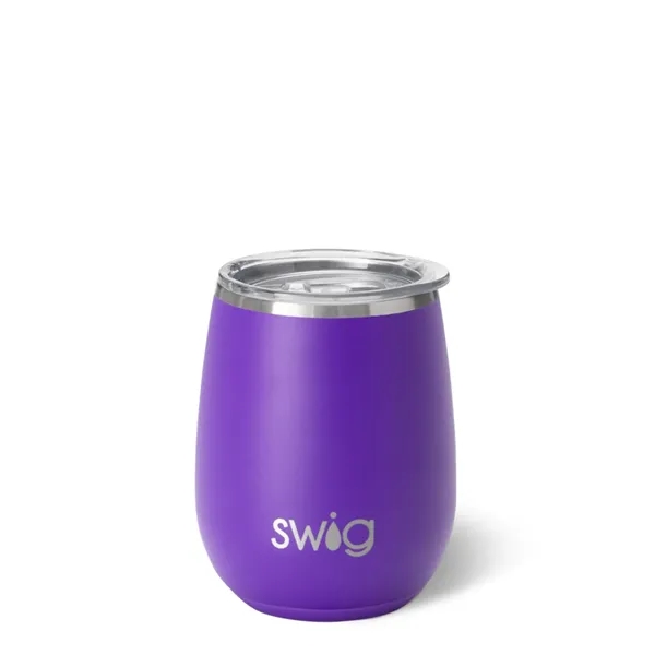 14 oz SWIG® Stainless Steel Insulated Stemless Tumbler - 14 oz SWIG® Stainless Steel Insulated Stemless Tumbler - Image 12 of 17