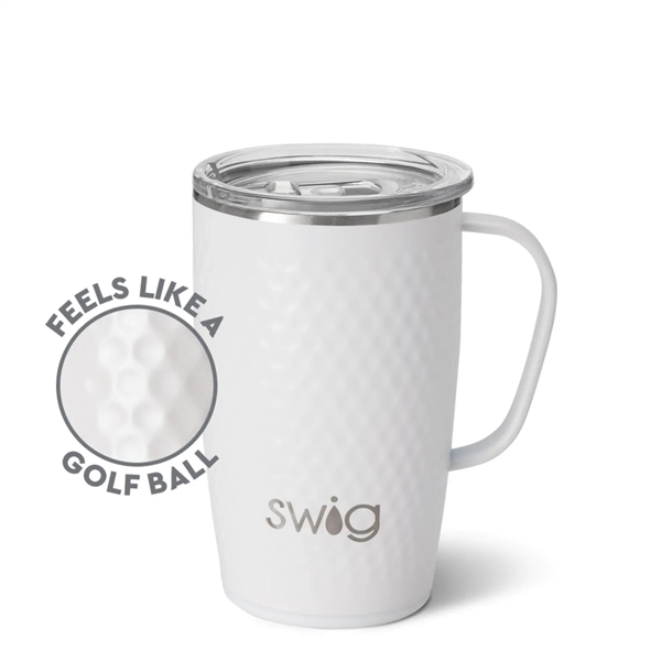 18 oz SWIG® Golf Mug Stainless Steel Insulated Tumbler - 18 oz SWIG® Golf Mug Stainless Steel Insulated Tumbler - Image 1 of 1