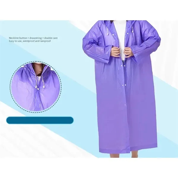 EVA Unisex Raincoat - EVA Unisex Raincoat - Image 2 of 5