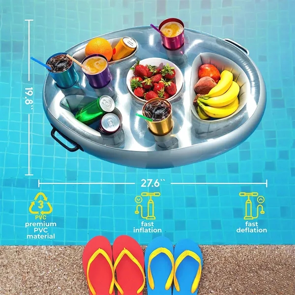 Floating Drink Holder for Pool  Swimming - Floating Drink Holder for Pool  Swimming - Image 1 of 4