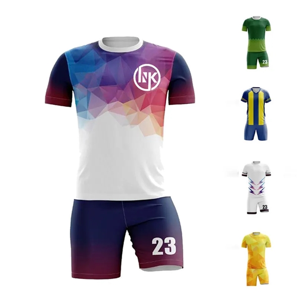 Soccer Training Uniform Shorts And Shirts Jerseys Set - Soccer Training Uniform Shorts And Shirts Jerseys Set - Image 0 of 3