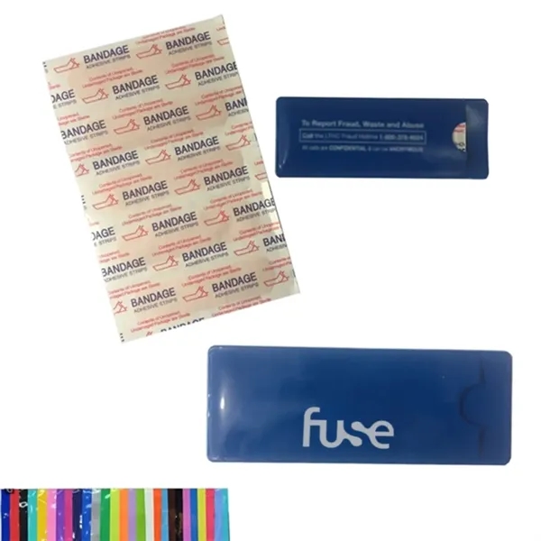 Promotional Bandage Kit w/ Reusable Sleeve - Promotional Bandage Kit w/ Reusable Sleeve - Image 0 of 0