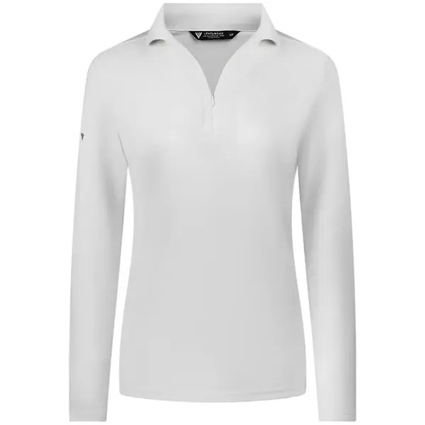 Levelwear Ladies Long Sleeve Treasure Polo - Levelwear Ladies Long Sleeve Treasure Polo - Image 0 of 5