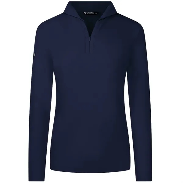 Levelwear Ladies Long Sleeve Treasure Polo - Levelwear Ladies Long Sleeve Treasure Polo - Image 3 of 5