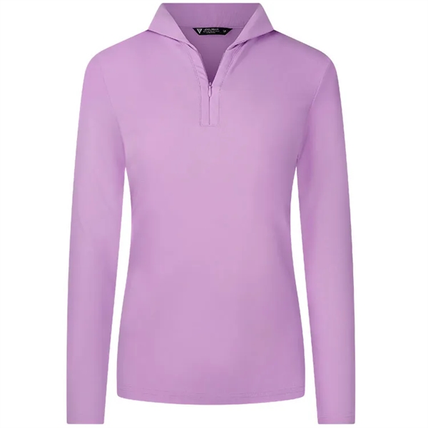 Levelwear Ladies Long Sleeve Treasure Polo - Levelwear Ladies Long Sleeve Treasure Polo - Image 4 of 5