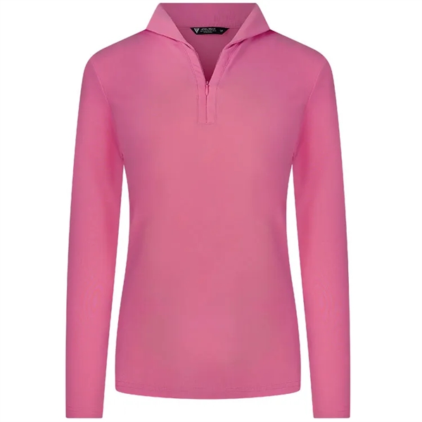 Levelwear Ladies Long Sleeve Treasure Polo - Levelwear Ladies Long Sleeve Treasure Polo - Image 5 of 5