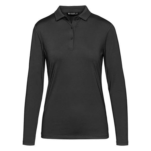 Levelwear Ladies Long Sleeve Canyon Polo - Levelwear Ladies Long Sleeve Canyon Polo - Image 1 of 5