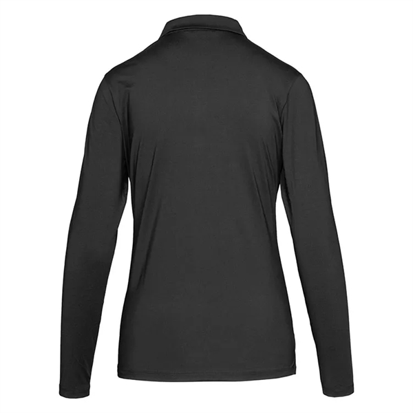 Levelwear Ladies Long Sleeve Canyon Polo - Levelwear Ladies Long Sleeve Canyon Polo - Image 2 of 5