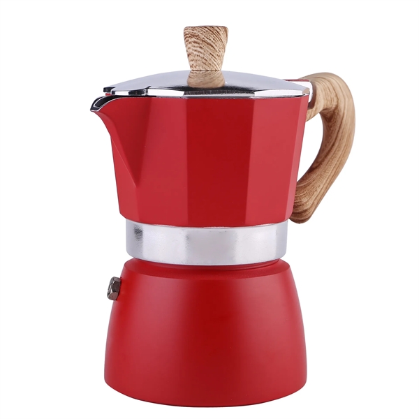 Espresso Moka Pot Coffee Maker - Espresso Moka Pot Coffee Maker - Image 5 of 7