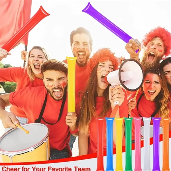 23 5/8 "x 3 15/16" Custom Inflatable Cheering Stick - 23 5/8 "x 3 15/16" Custom Inflatable Cheering Stick - Image 3 of 3