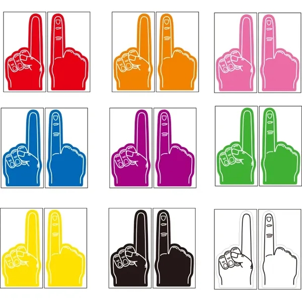 EVA Foam Cheering Sponge Hands Mitt - EVA Foam Cheering Sponge Hands Mitt - Image 2 of 2