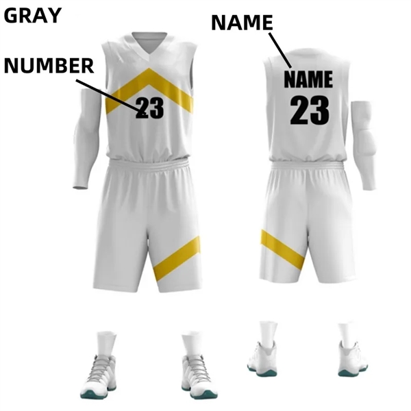 Customized Basketball Team Jerseys - Customized Basketball Team Jerseys - Image 1 of 4