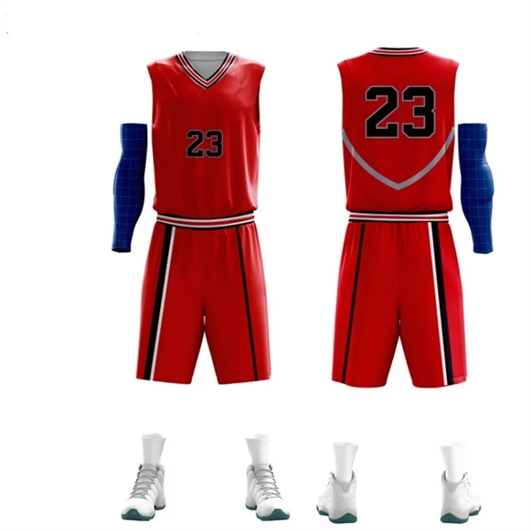 Customized Basketball Team Jerseys - Customized Basketball Team Jerseys - Image 3 of 4