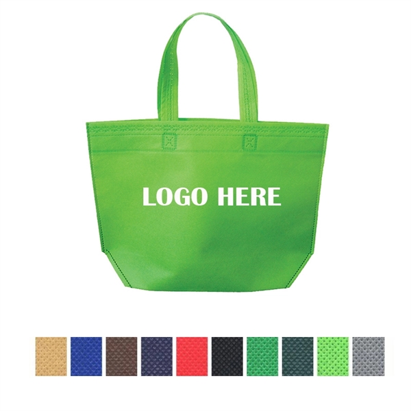 Medium Non-Woven Grocery Bags 15 " x 13 " x 4" - Medium Non-Woven Grocery Bags 15 " x 13 " x 4" - Image 0 of 6