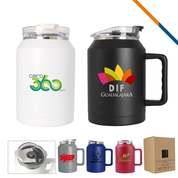 Micas Vacuum Mug - 50 OZ. - Micas Vacuum Mug - 50 OZ. - Image 0 of 7