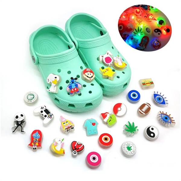 Custom Colorful LED Shoe Croc Charm - Custom Colorful LED Shoe Croc Charm - Image 2 of 3