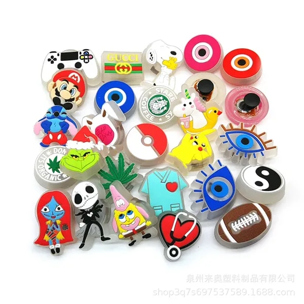 Custom Colorful LED Shoe Croc Charm - Custom Colorful LED Shoe Croc Charm - Image 3 of 3