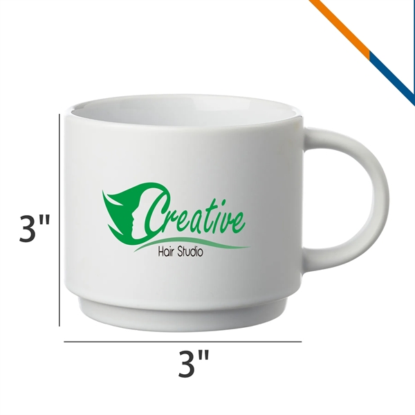Sherlyn Stackable Ceramic Mug - 14 OZ. - Sherlyn Stackable Ceramic Mug - 14 OZ. - Image 2 of 8