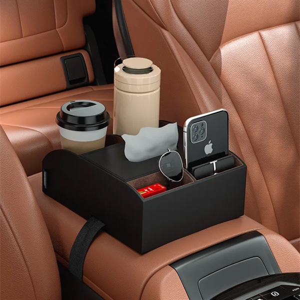 Car Armrest Storage Box - Car Armrest Storage Box - Image 1 of 8