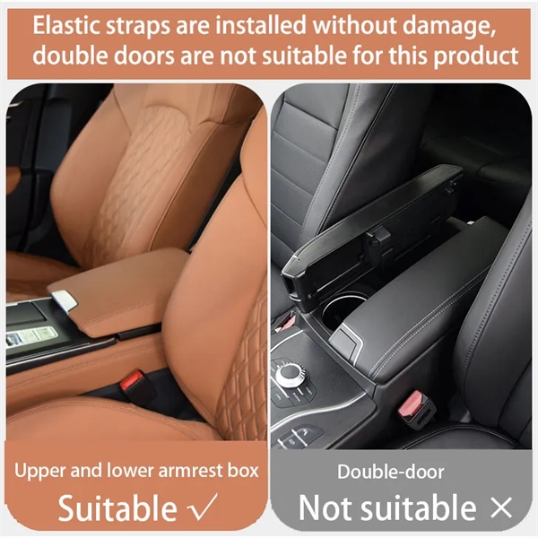 Car Armrest Storage Box - Car Armrest Storage Box - Image 8 of 8