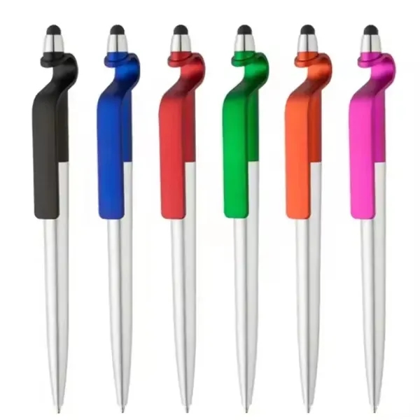 Stylus Ballpoint Pen with Phone Stand - Stylus Ballpoint Pen with Phone Stand - Image 4 of 7