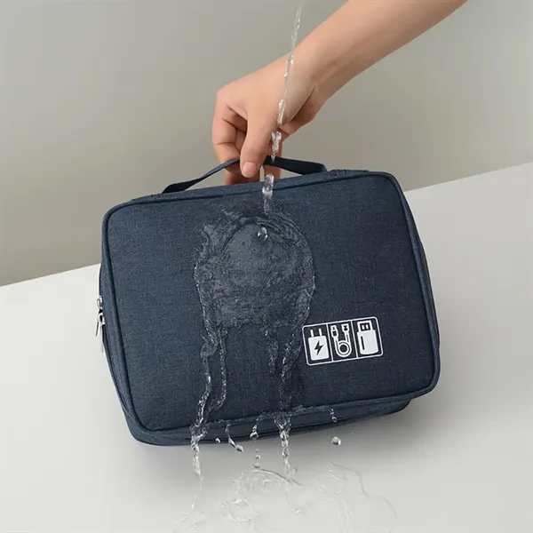 Electronic Accessories Bag Travel Cable Organizer - Electronic Accessories Bag Travel Cable Organizer - Image 4 of 4