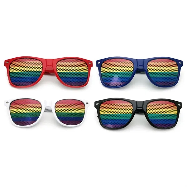 Lgbtq Pride Sunglasses - Lgbtq Pride Sunglasses - Image 1 of 4