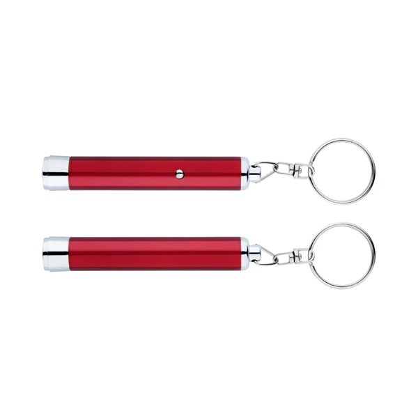 Festive Projection Flashlight Keyring - Festive Projection Flashlight Keyring - Image 3 of 3
